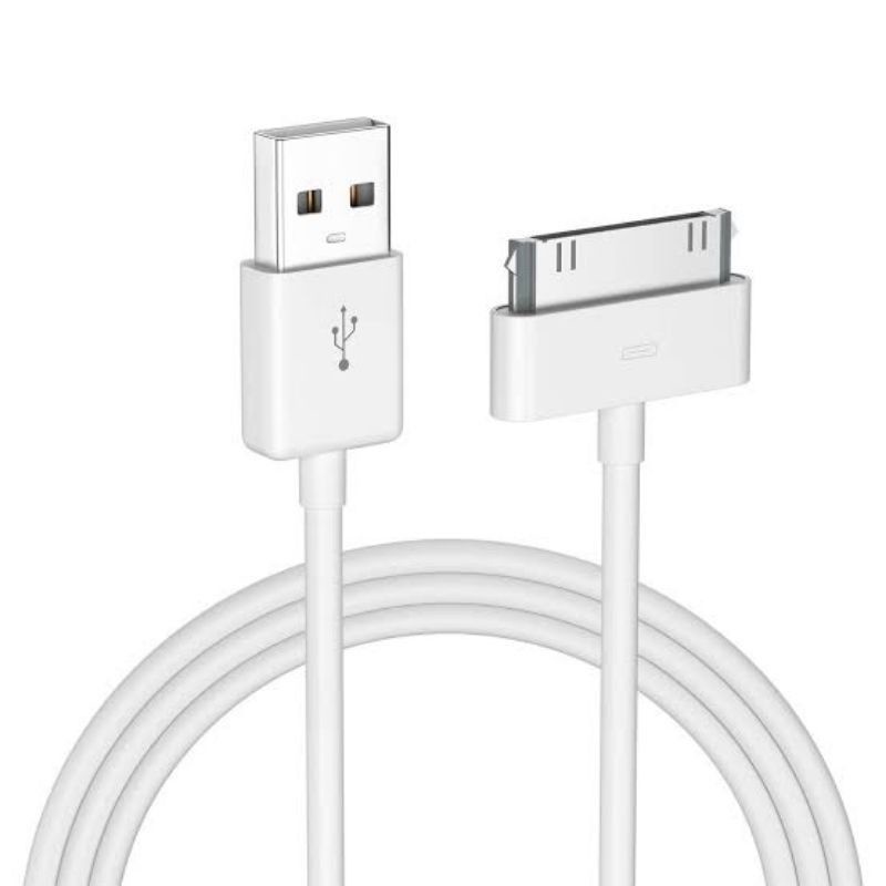 Kabel Data Lightning iPhone For iPhone 4 Non Pack White