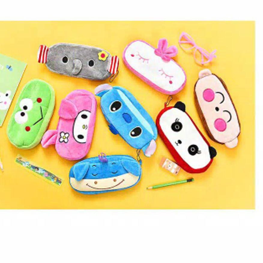 

Cuma Di Sini FYGALERYJAKARTA - HL0119 Pouch Aksesoris Kosmetik Karakter Lucu tempat pensil karakter