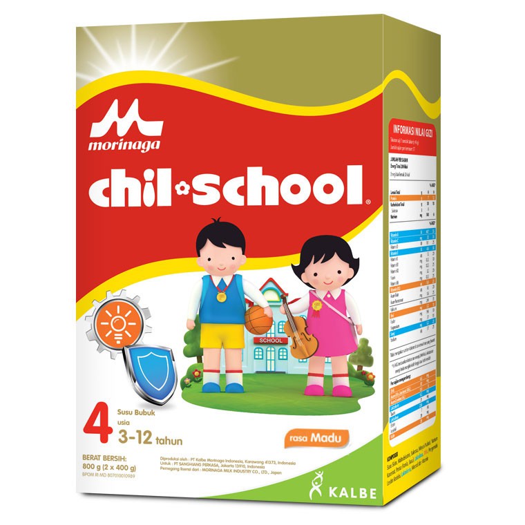 Chil School Gold Madu 400 Gr - Susu Pertumbuhan Anak