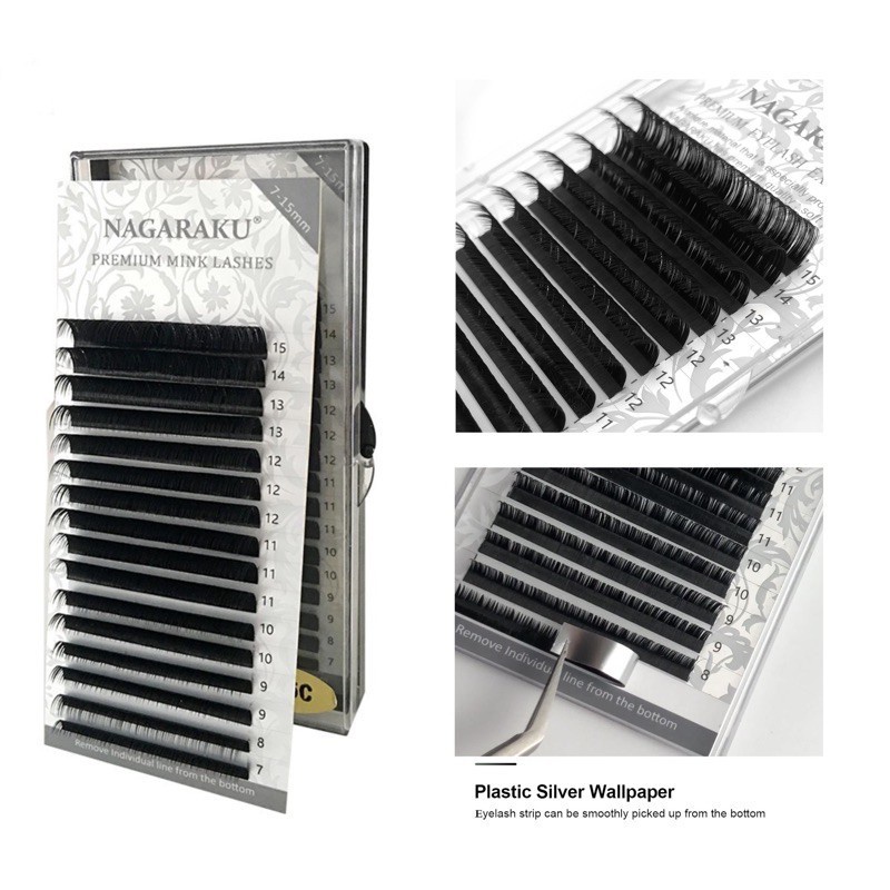 Bulumata Nagaraku mix size/ Bulumata Mix Size Eyelash Extension