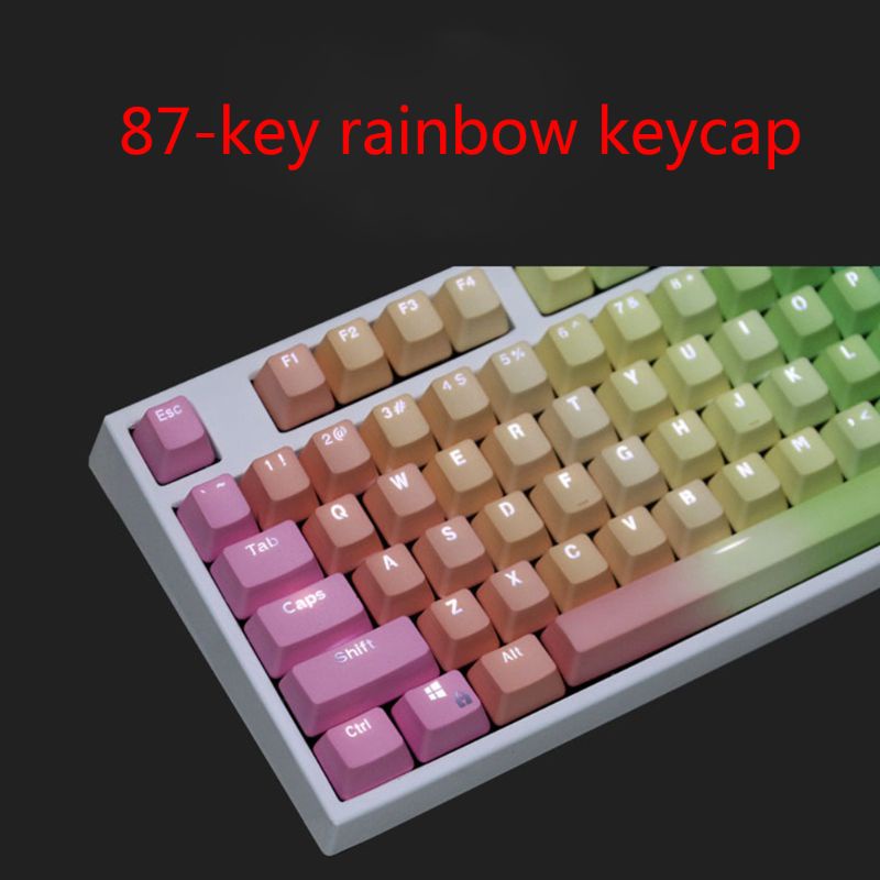 Btsg Kunci Tulisan Transparan Double Shot Backli Untuk Key Cap Untuk Keyboar Mekanik