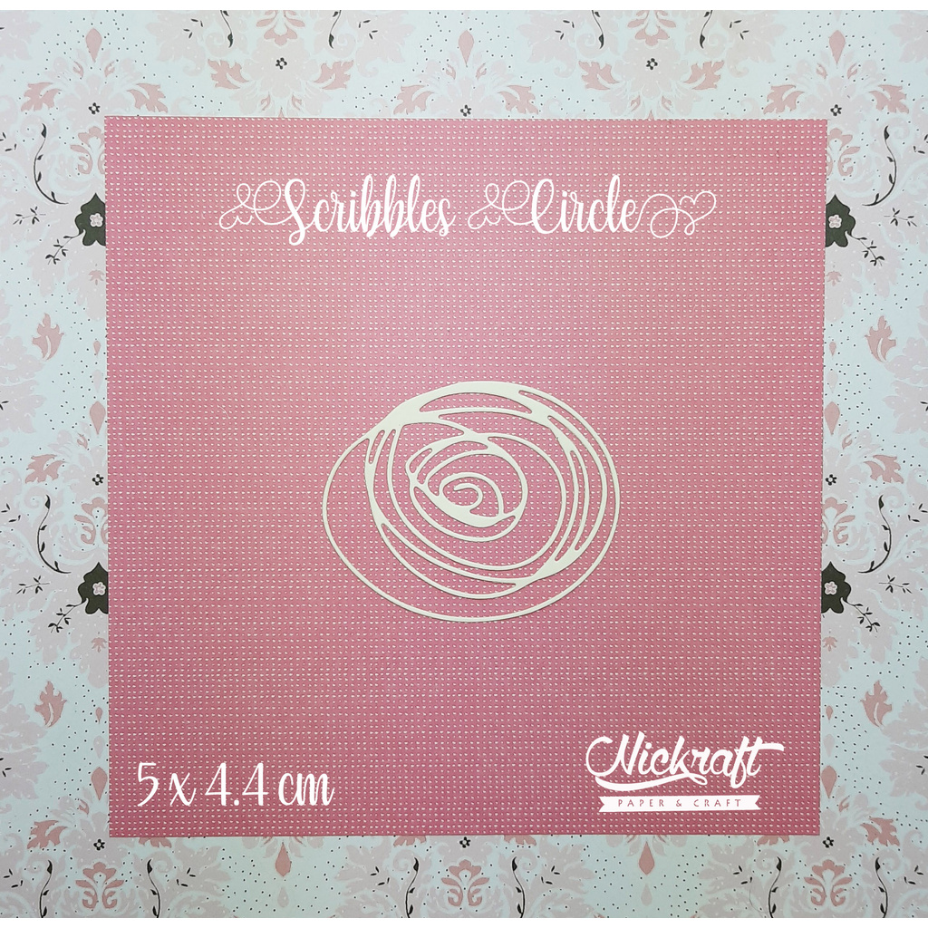 

SCRIBBLES CIRCLE - Bahan Scrapbook