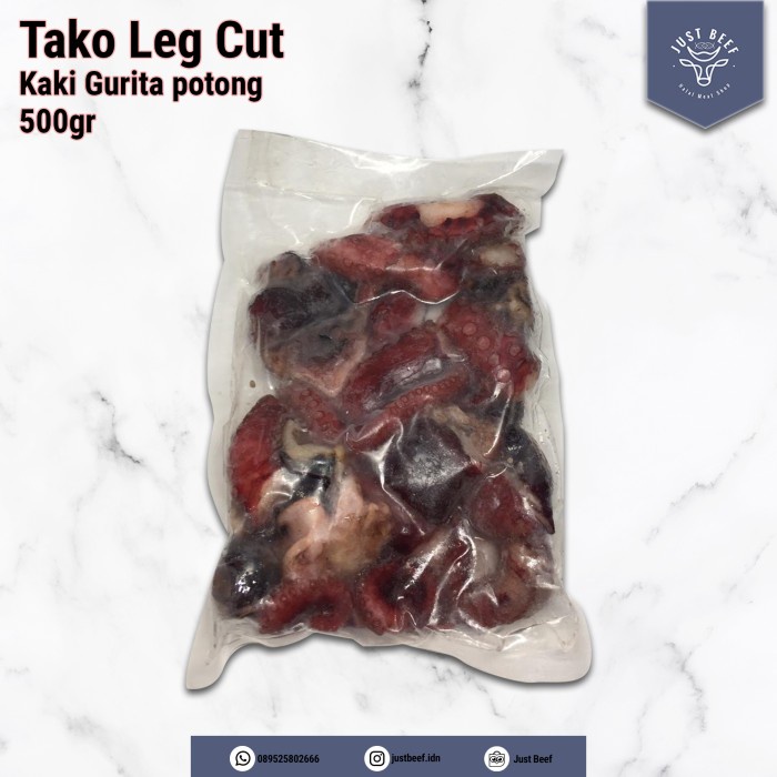 

ORIGINAL MURAH Tako Leg Cut / Kaki Gurita potong - 500gr