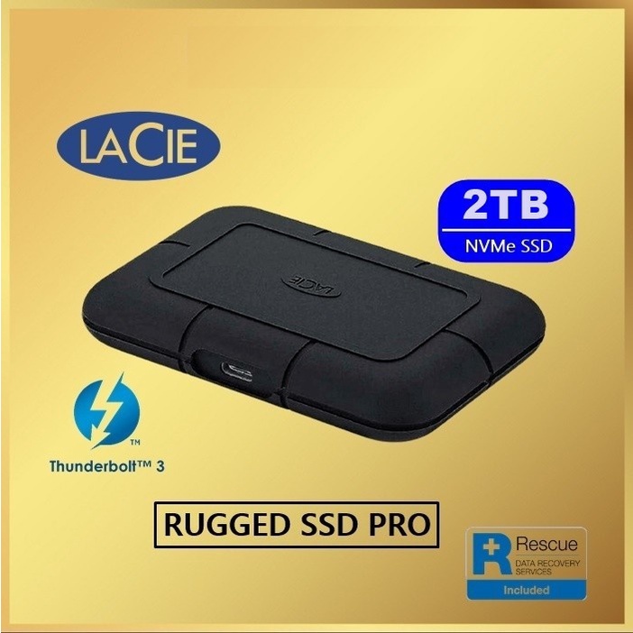 LaCie Rugged SSD Pro 2TB Thunderbolt 3 2 TB