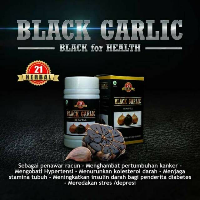 Black Garlic 60 Kapsul
