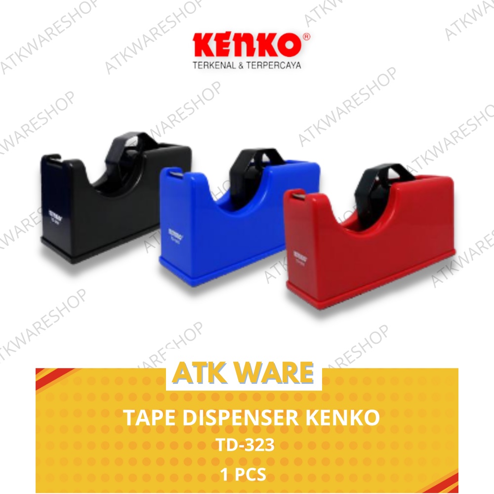 

Tap Dispenser KENKO TD-323 / Tempat Pemotong Isolasi Besar Kecil Selotip