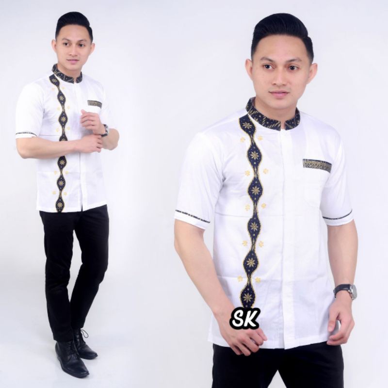 BAJU KOKO PRIA BORDIL BOY MEN TOP PRODUK BORDIL TULANG