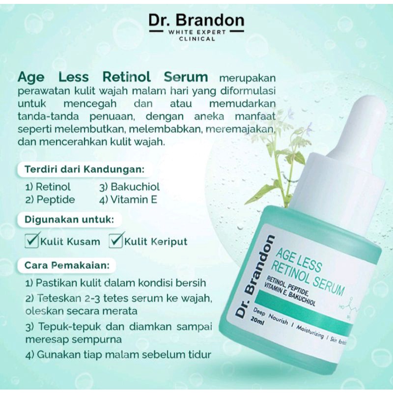 Dr.Brandon Age Less Retinol Serum 20ml