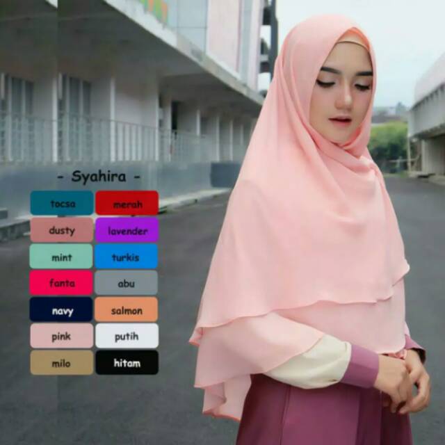 Jilbab Instan Syahira / Hijab Instan