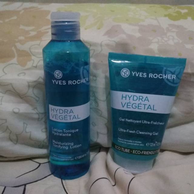 Toner dan Sabun cuci muka Yves Rocher