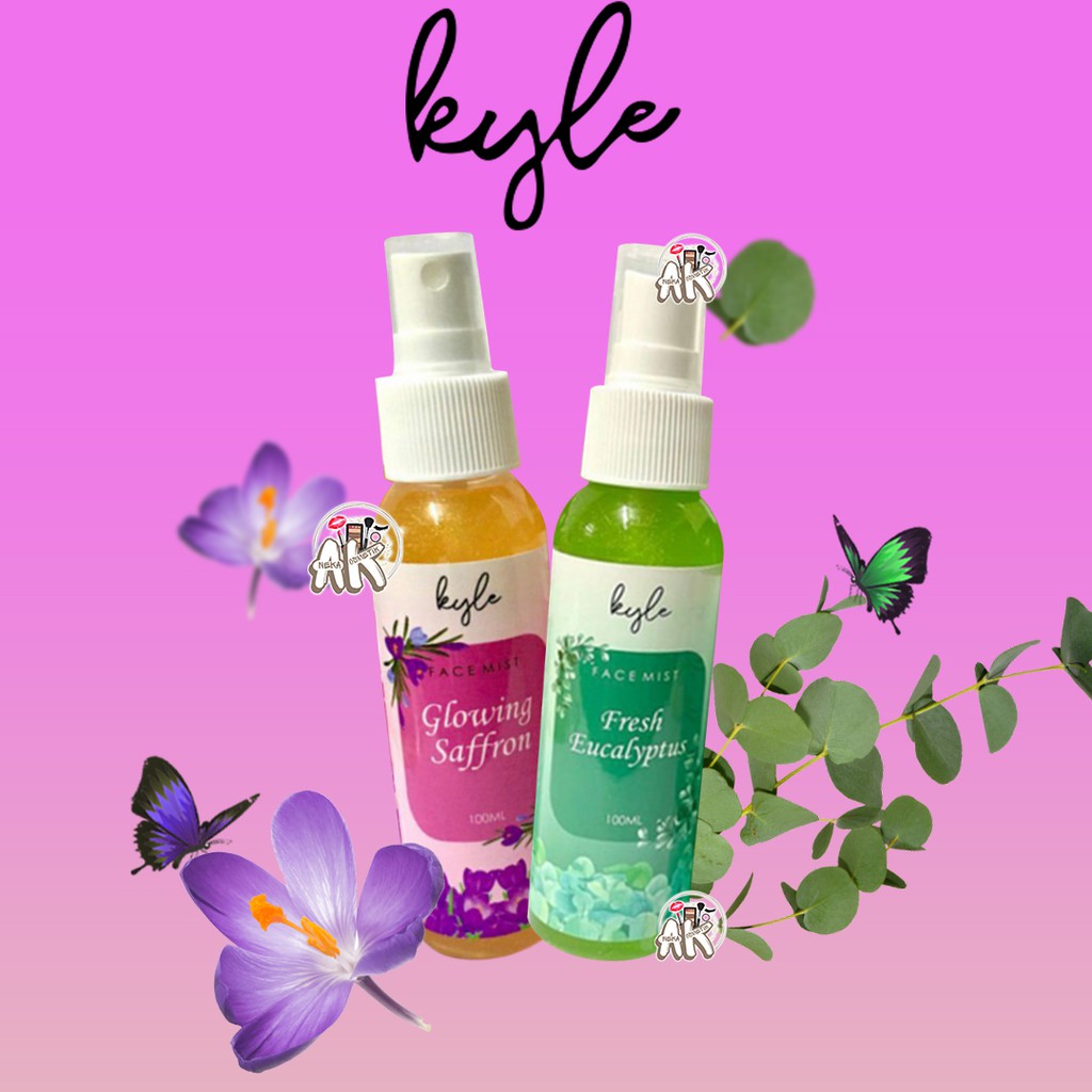 KYLE SAFFRON / FRESH EUCALYPTUS FACEMIST GOLD GLOWING ORIGINAL BPOM