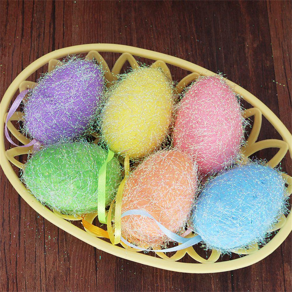 Solighter Telur Paskah Liburan DIY Dekorasi Liontin Hiasan Gantung Ornamen Pesta Easter Hias