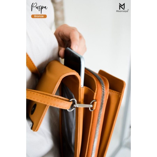 Ready Terbaru Puspa Original by Moonzaya Dompet Hp Dompet Serbaguna