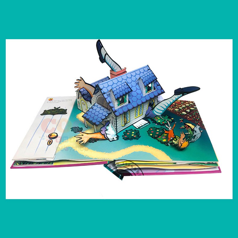 Pop Up 3D Board Book Alice's Adventures in Wonderland Buku Anak Ready Stock