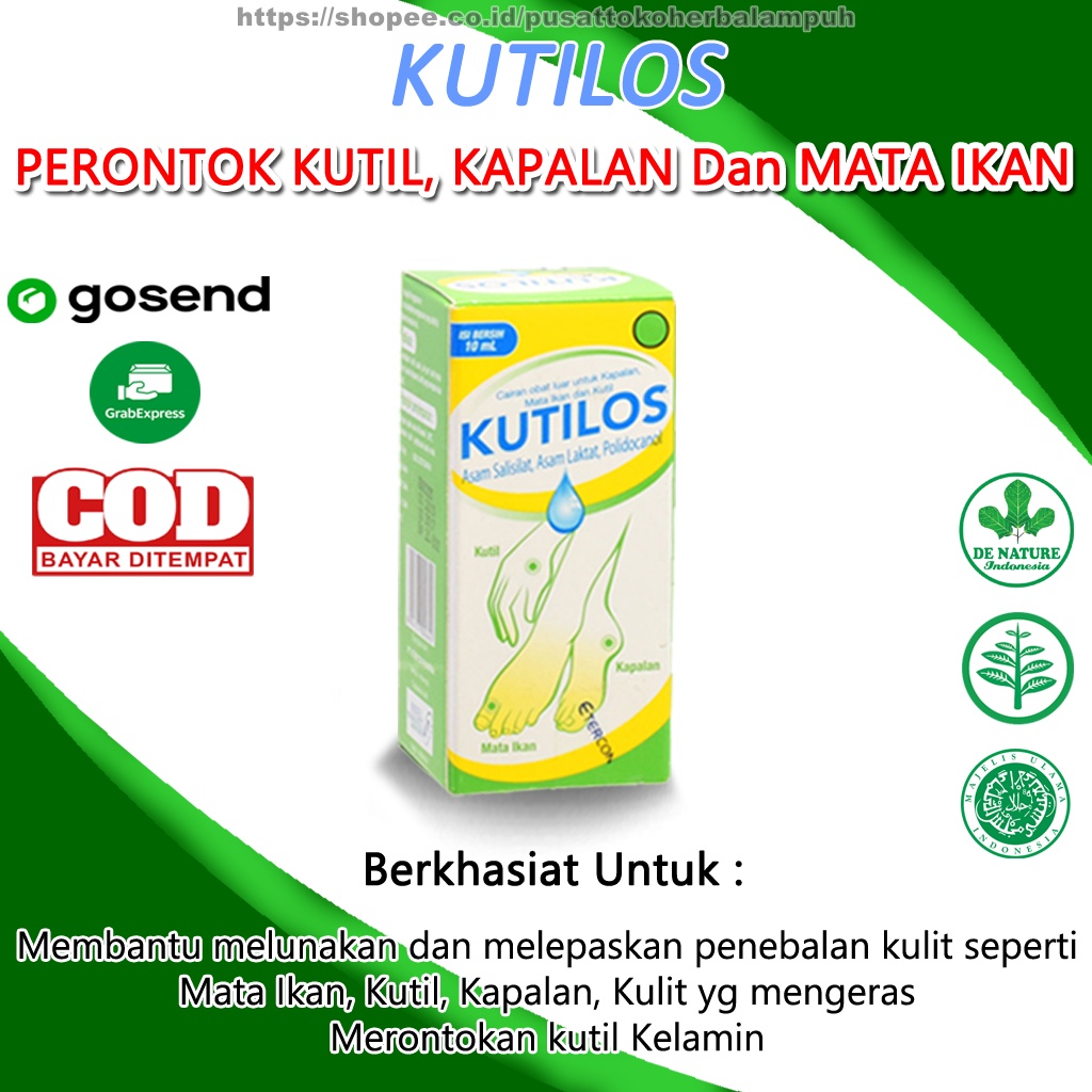 Salep Perontok Kutil Kelamin Pria/Wanita OBAT KUTIL KELAMIN, MATA IKAN dan KAPALAN AMPUH [HERBAL KUT