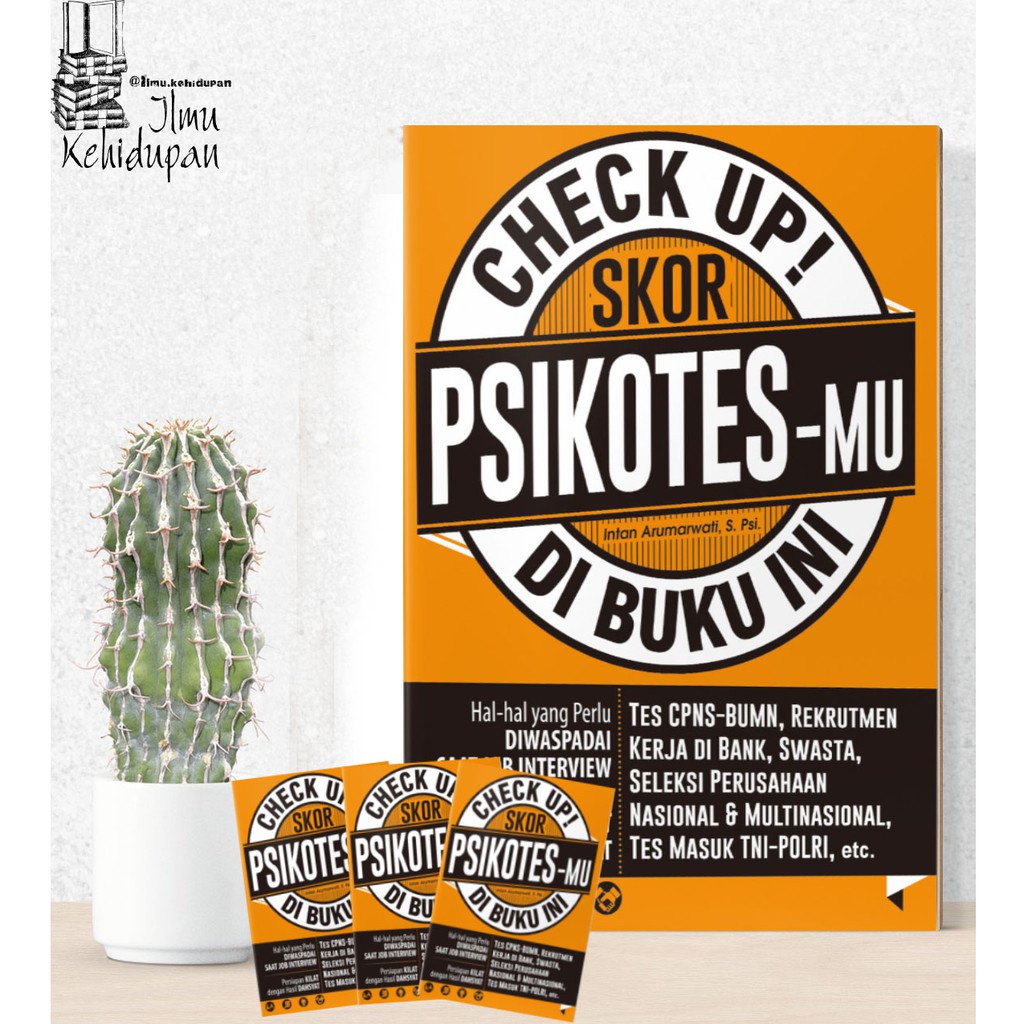 

CHECK UP! SKOR PSIKOTES-MU DI BUKU INI