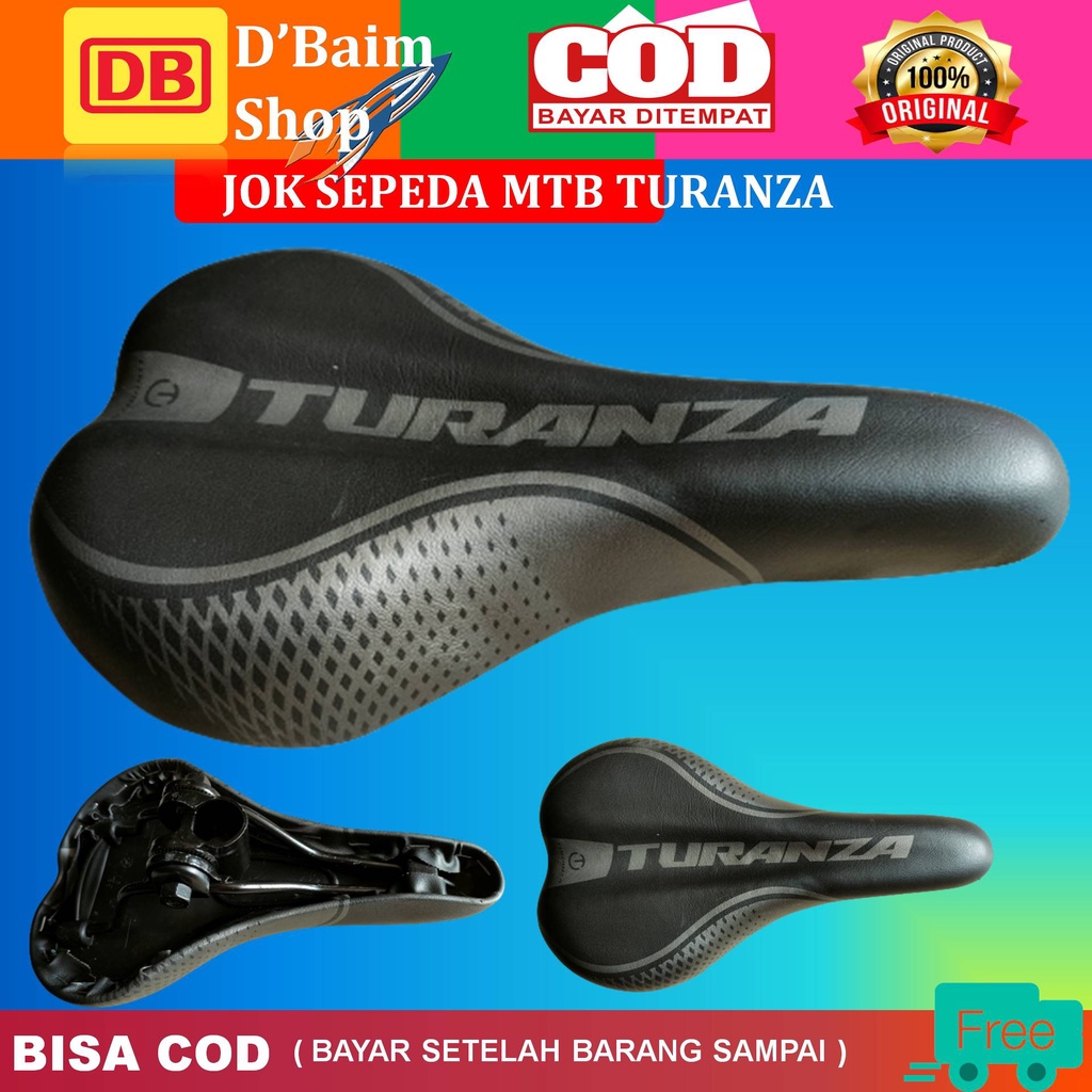 Jok Sepeda Super Murah TURANZA Sadel Sepeda BMX, MTB, FIXI Lipat