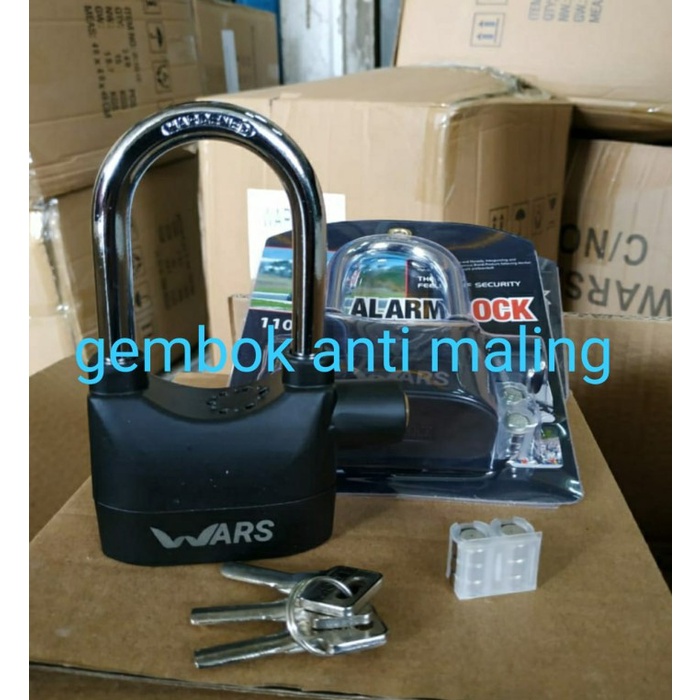 Jual GEMBOK ANTI MALING  GEMBOK ALARM  GEMBOK PENGAMAN ASLI Limited