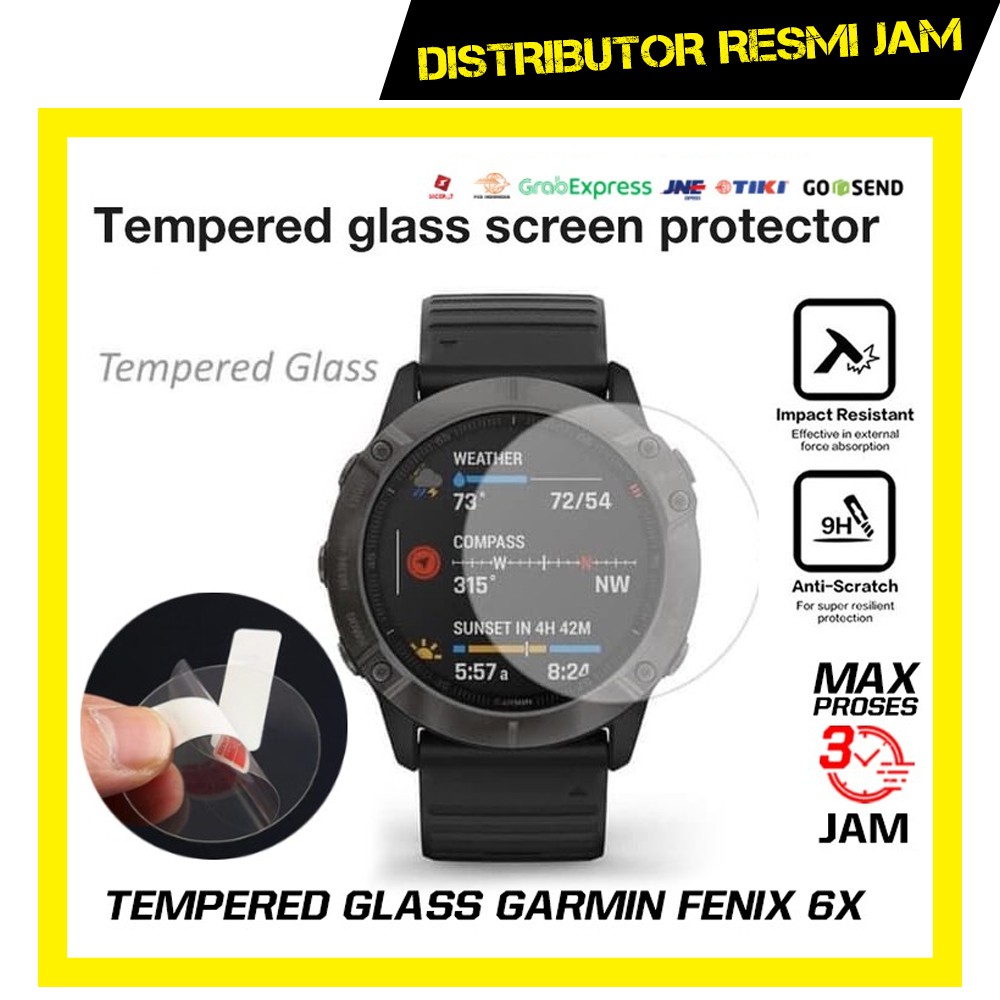 Tempered Glass Garmin Fenix 6X / Garmin Fenix6x Premium Quality