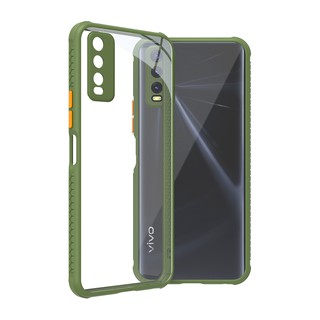 Vivo Y20 Y20S Y20i Y12S Case Softcase Crystal Color Case