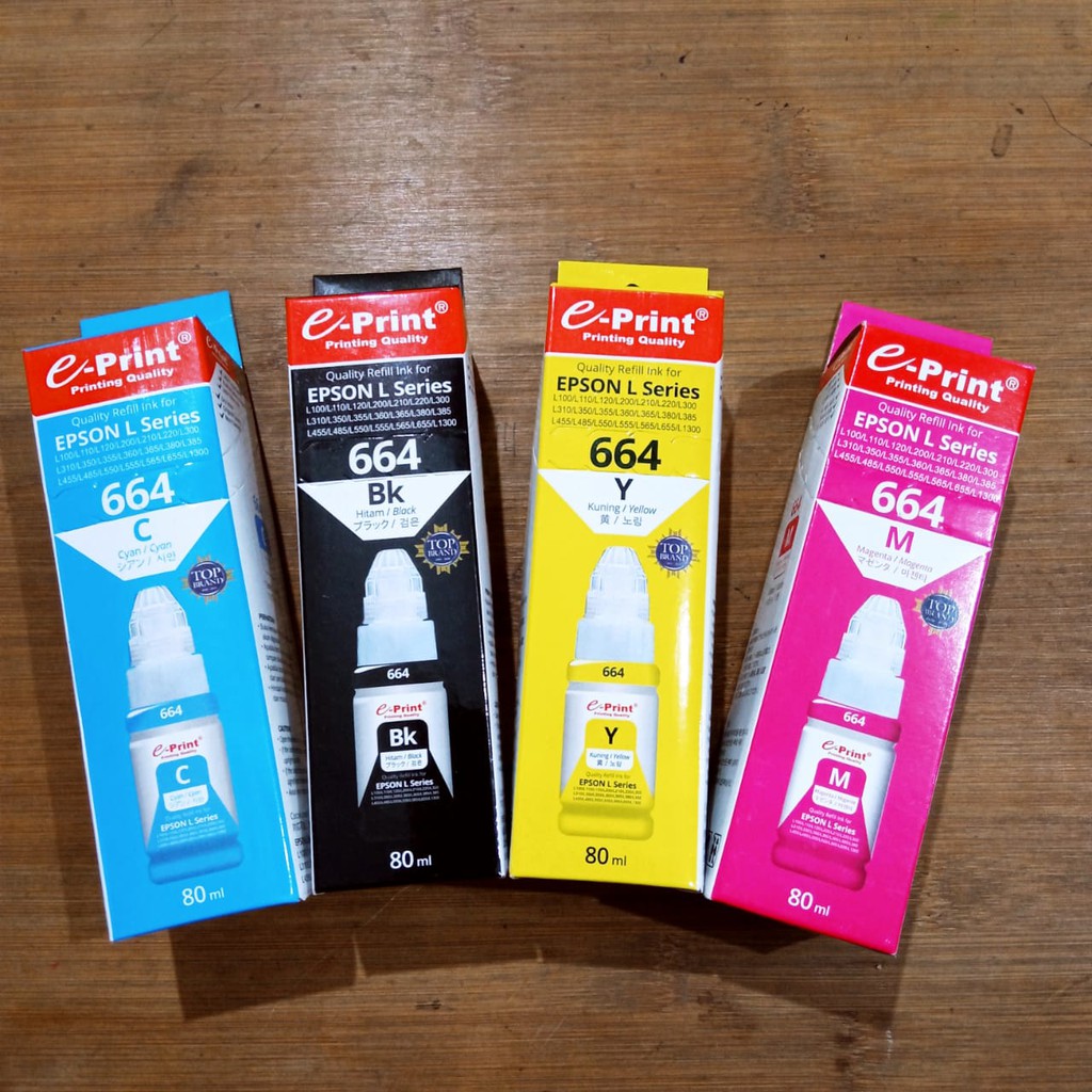 Jual Tinta epson 664 Eprint / Tinta Eprint 664 L series | Shopee Indonesia