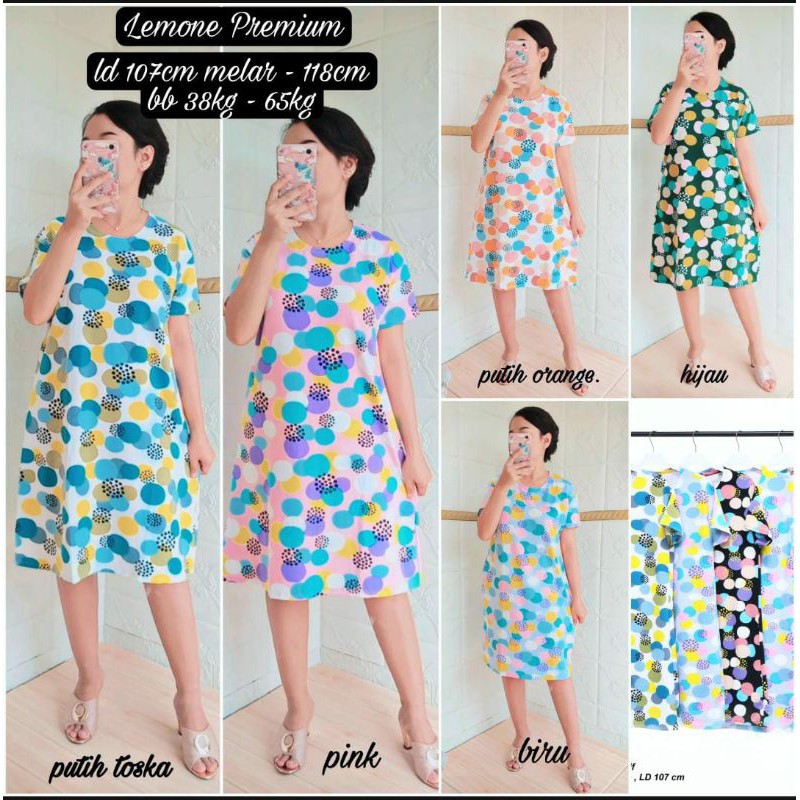 Dress LEMONE Motif size XXL