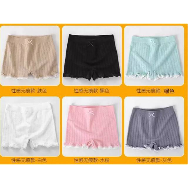 Celana pendek short lace sexy wanita pakaian dalam wanita hot pants import