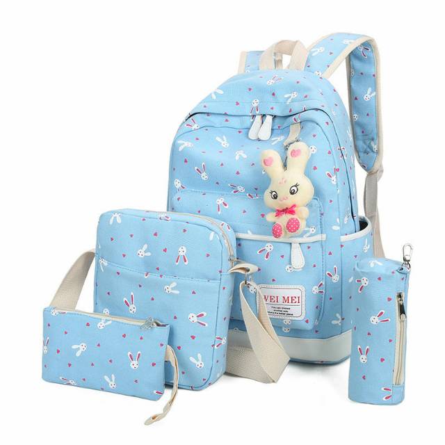 BACKPACK PLAYBOY KELINCI 4 IIN 1 BY ARISTA SHOP