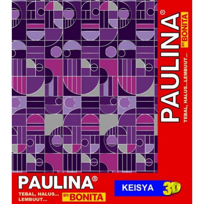 Selimut Bonita Paulina Motif Keisya