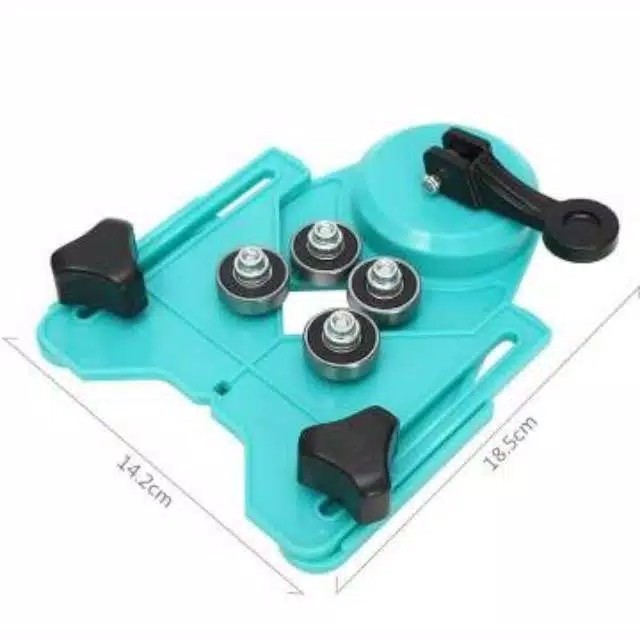 Diamond Hole Saw Guide/ Alat Bantu Holesaw Kaca/ Guide Bor Diamond Hole Saw Keramik Kaca 4-80mm