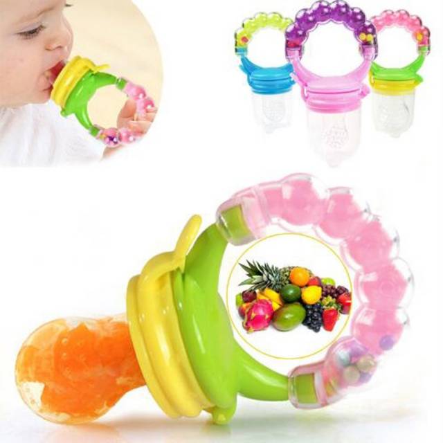 LZ.D47 Dot buah rattle, fruit FEEDER krincing, empeng buah