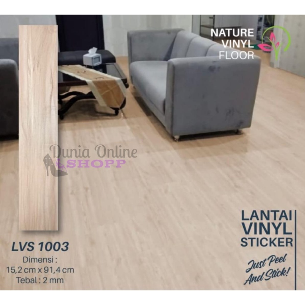 Nature Vinyl Sticker 1003/Lantai Kayu/Vinyl Lantai 1003