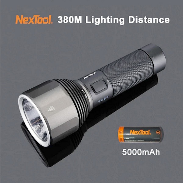 NexTool Senter LED USB IPX7 Rechargeable 2000lm Lumens