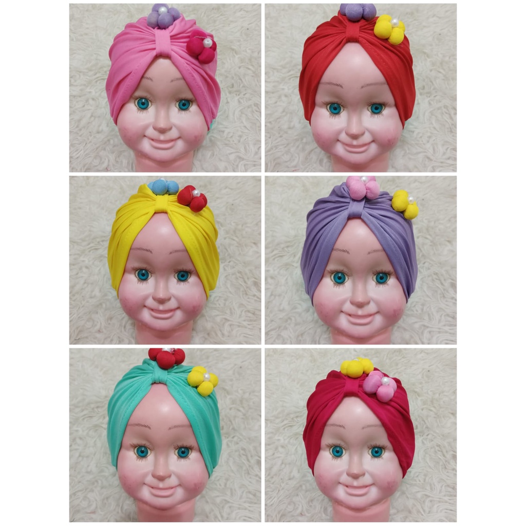 TERBARU Aksesoris Anak Perempuan Bandana Bayi Candy / Turban Bayi Candy / Turban Bayi Perempuan / Turban Bayi 0 6 Bulan