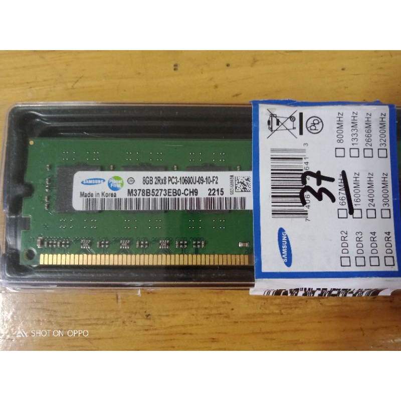 RAM 8GB PC 10600 SAMSUNG BUAT KOMPUTER PC