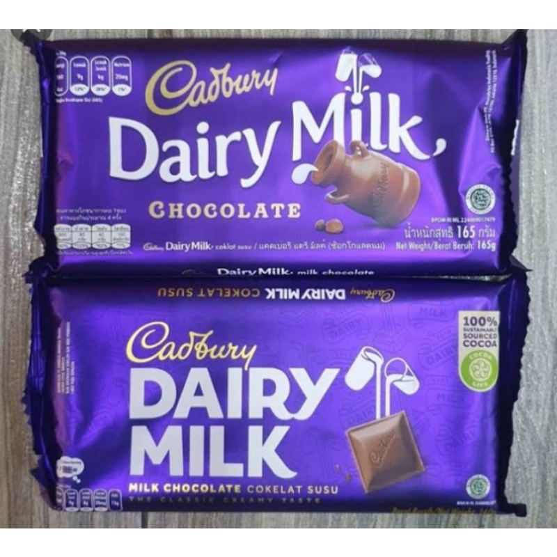 Jual Cadbury dairy milk 160gr/coklat cadbury jumbo Shopee Indonesia