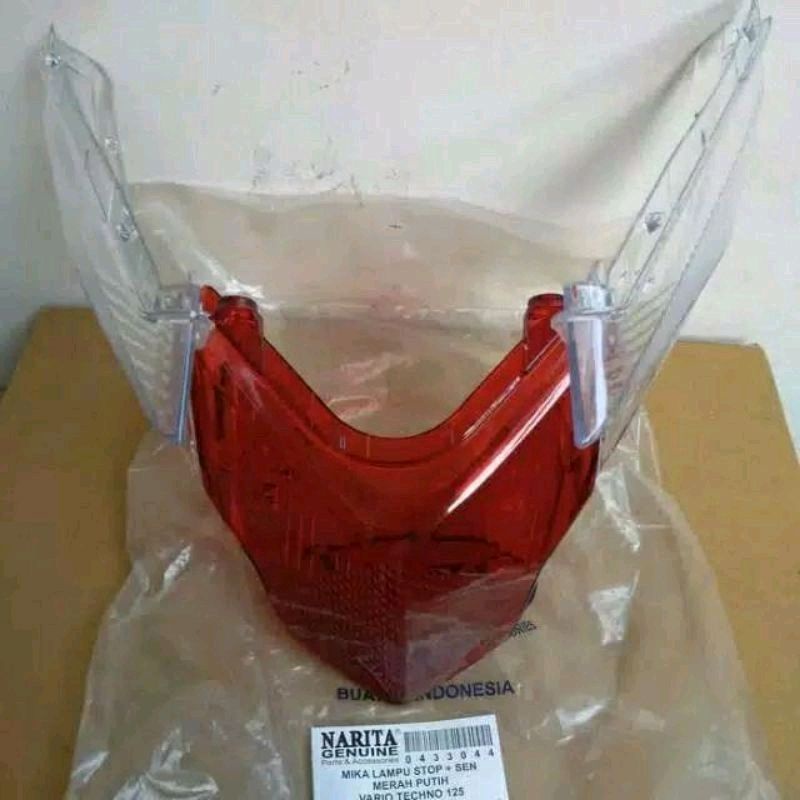 Kaca Mika Lampu Belakang / Stoplamp Honda Vario Techno 125 Tahun 2012-2015