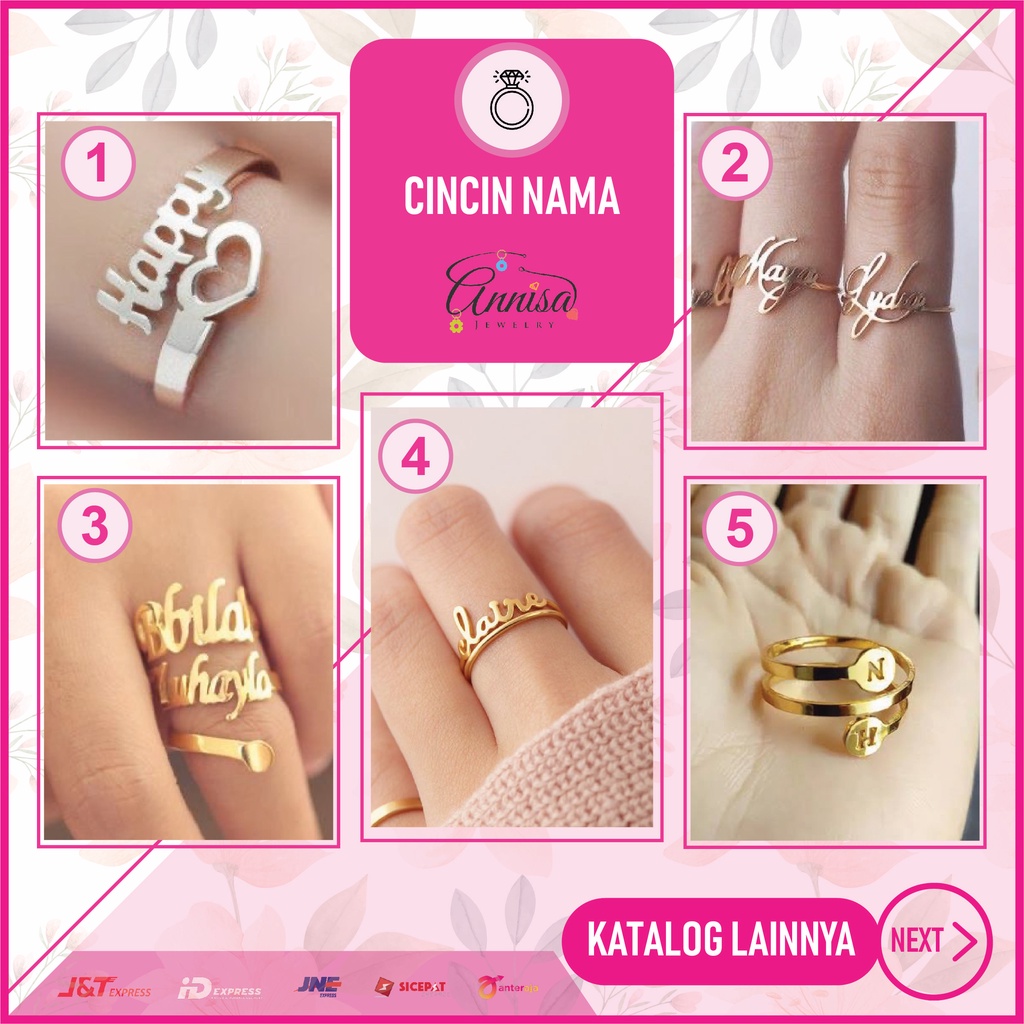 Cincin nama gold