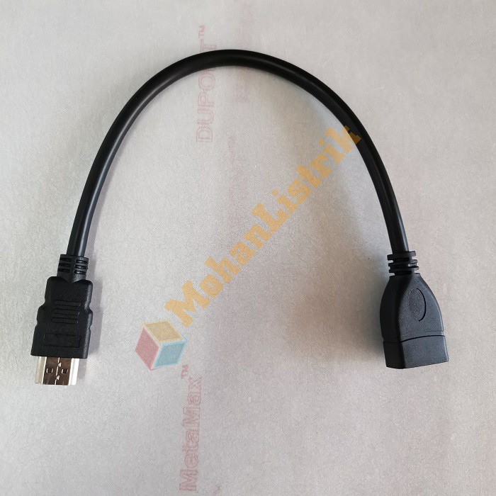 Kabel HDMI Male to HDMI Female LED LCD TV