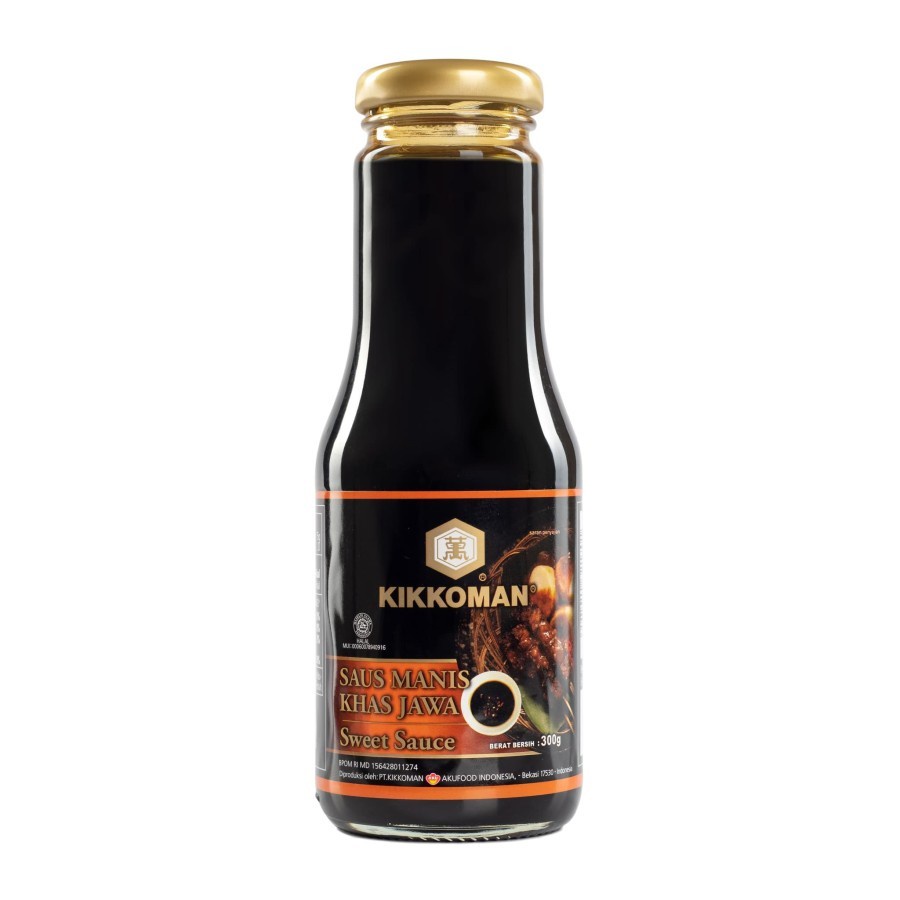 Kikkoman Kecap Manis Khas Jawa - Indonesian Sweet Sauce HALAL Botol 300gr