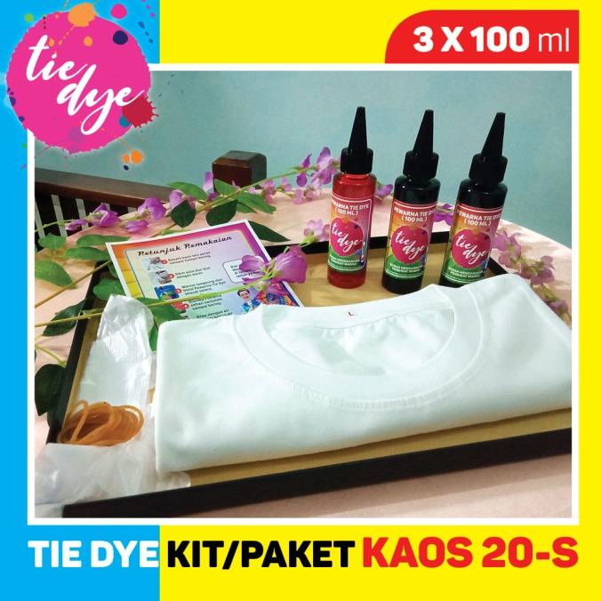 

Tie Dye Kit / Pewarna Tie Dye Paket / Pewarna 100 ml cair