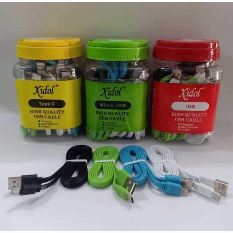 kabel data type usb , iphone , type c good quality and fast charging