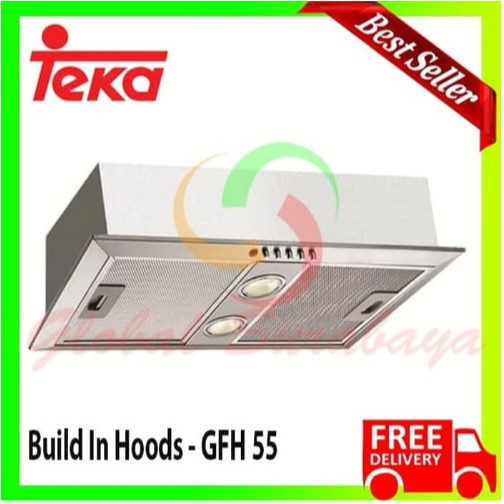 Cooker Hood TEKA GFH 55 Built-in Hood - Penghisap Asap Dapur