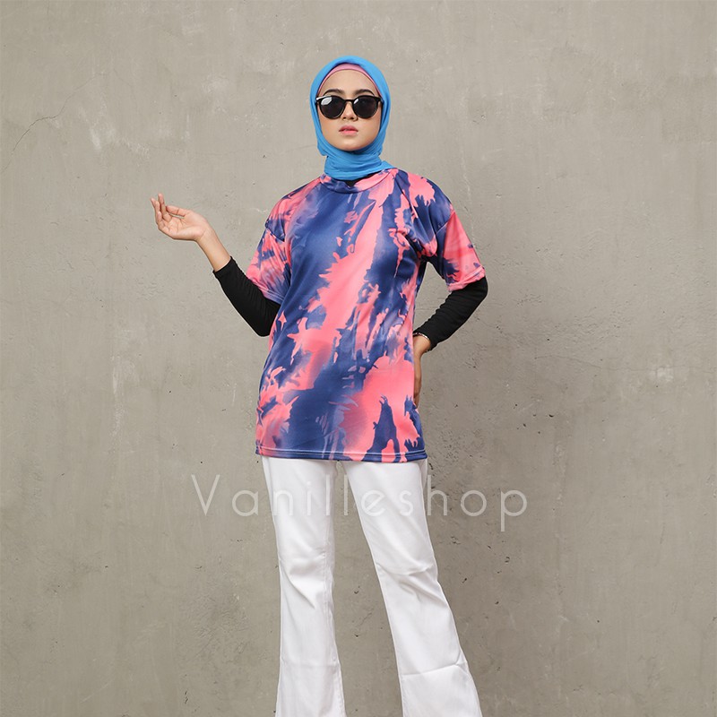 VANILLESHOP - TIE DYE OVERSIZE SHIRT