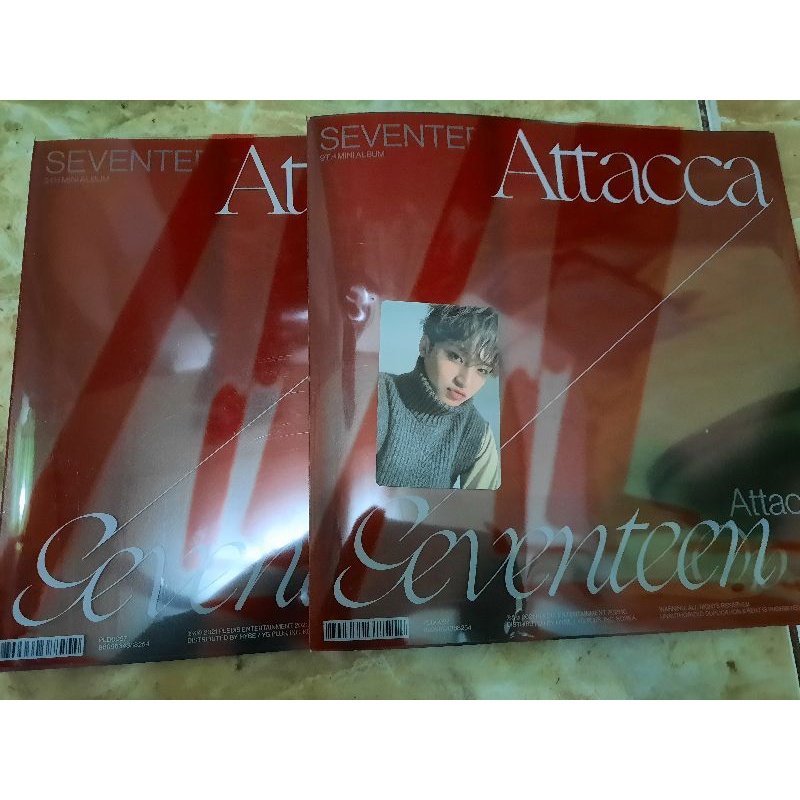 [BACA DESC] ALBUM ONLY ATTACCA OP.3 DAN LAYERED + TC INCOM MINGYU CIMUMU