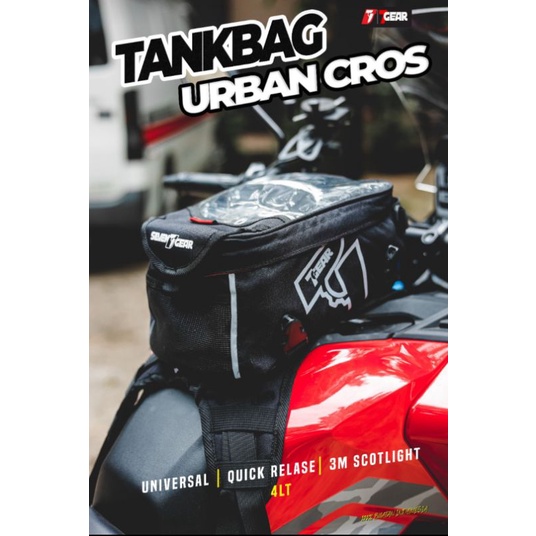 TANKBAG CB150X URBANCROSS TANKBAG 7GEAR TAS TENGKI MOTOR CRF250 RALLY MT25 TANKBAG MOTOR TENGKI KOND
