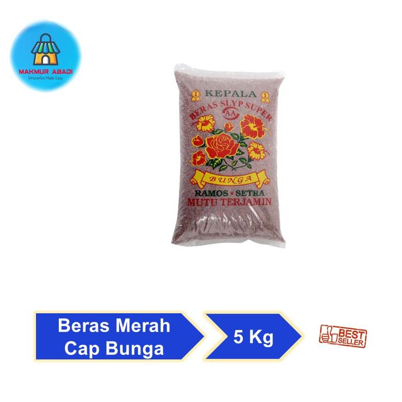 

Beras Merah Super Cianjur Cap Bunga 5 Kg