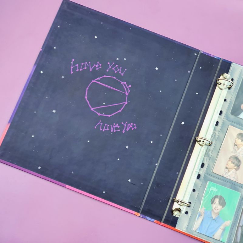 Binder Photocard BTS ukuran A4 A5 PC eternal