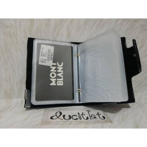 Dompet Atm/Wallet Kartu Kredit/Nama Kulit Mont Blanc