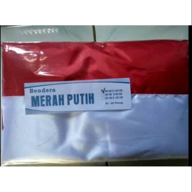 Bendera 20 biji 80x120cm